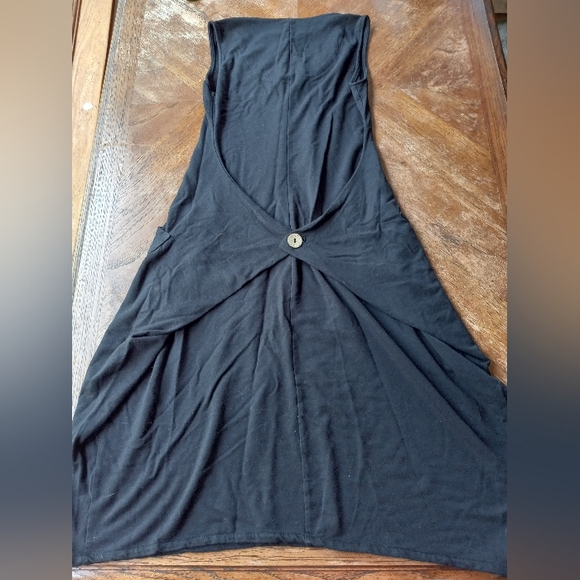 Sleeveless Black Dress W Pockets!!!! - Picture 9 of 12